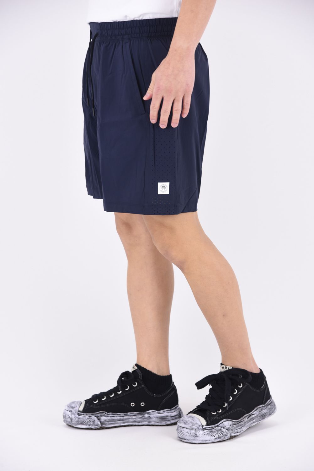 【国内正規品】 4-WAY STRETCH NYLON TRAINING SHORT 7" / 4WAYストレッチナイロン トレーニングショーツ ネイビー