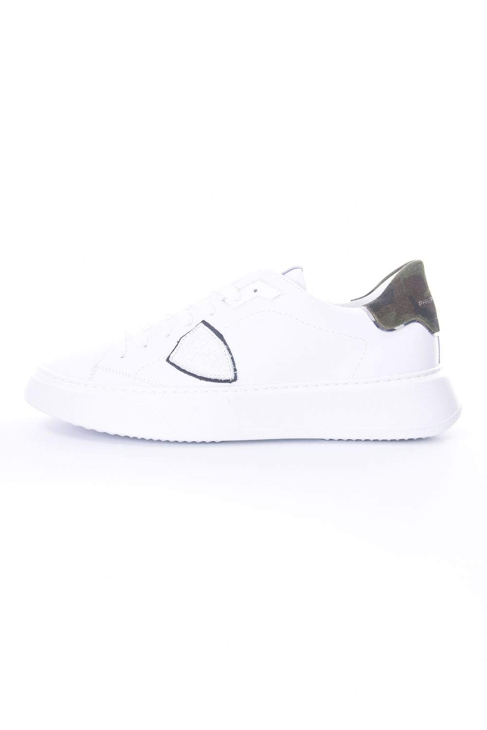 PHILIPPE MODEL PARIS フィリップモデル メンズ TEMPLE LOW スニーカー 靴 イタリア正規品 BTLU VC01 新品 ホワイト