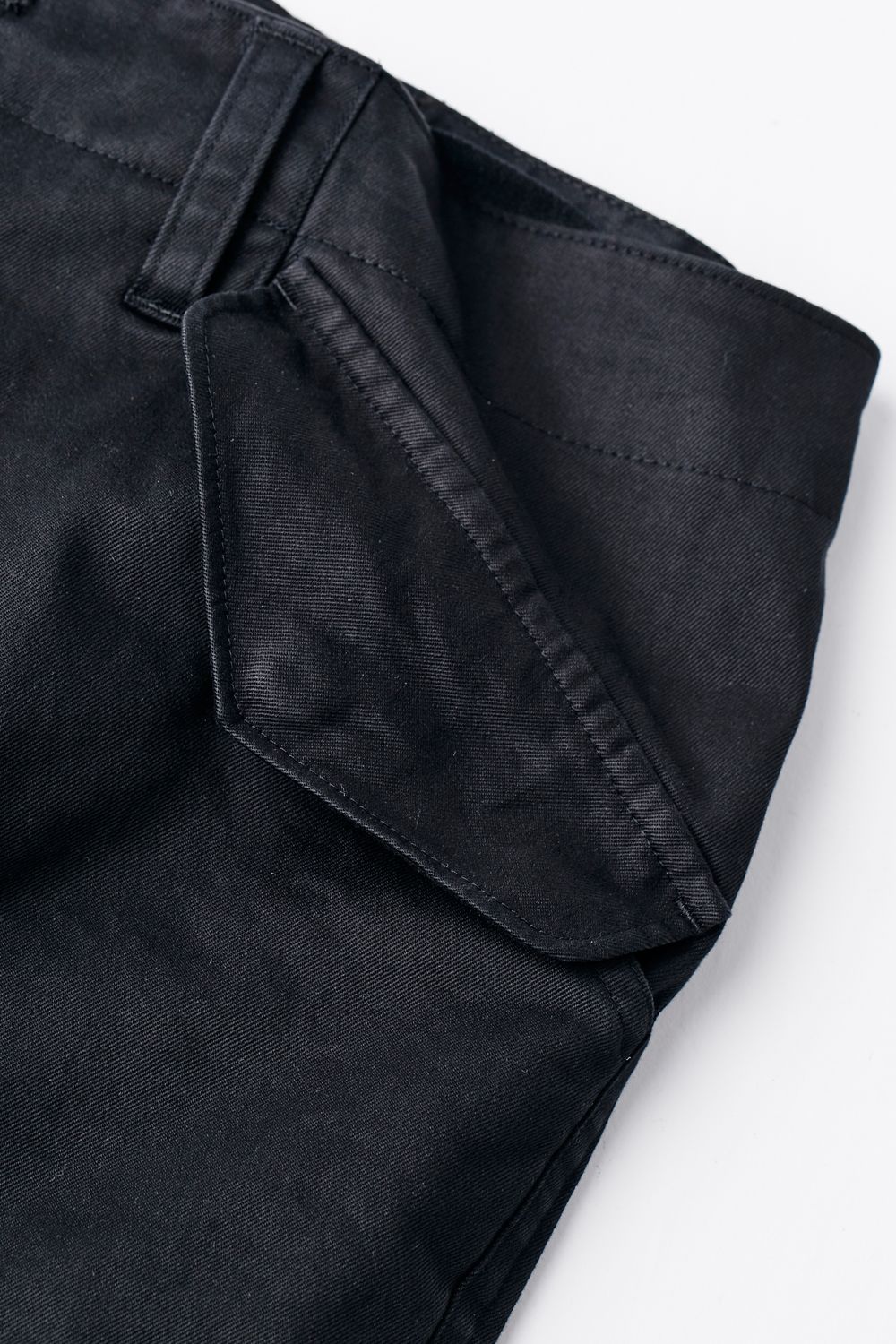 【BLACK MILITARY Vol.12】 M-65 CARGO SHORTS-BLACK (8月末頃入荷予定 )※オーダー締切7/28(水)11:59迄