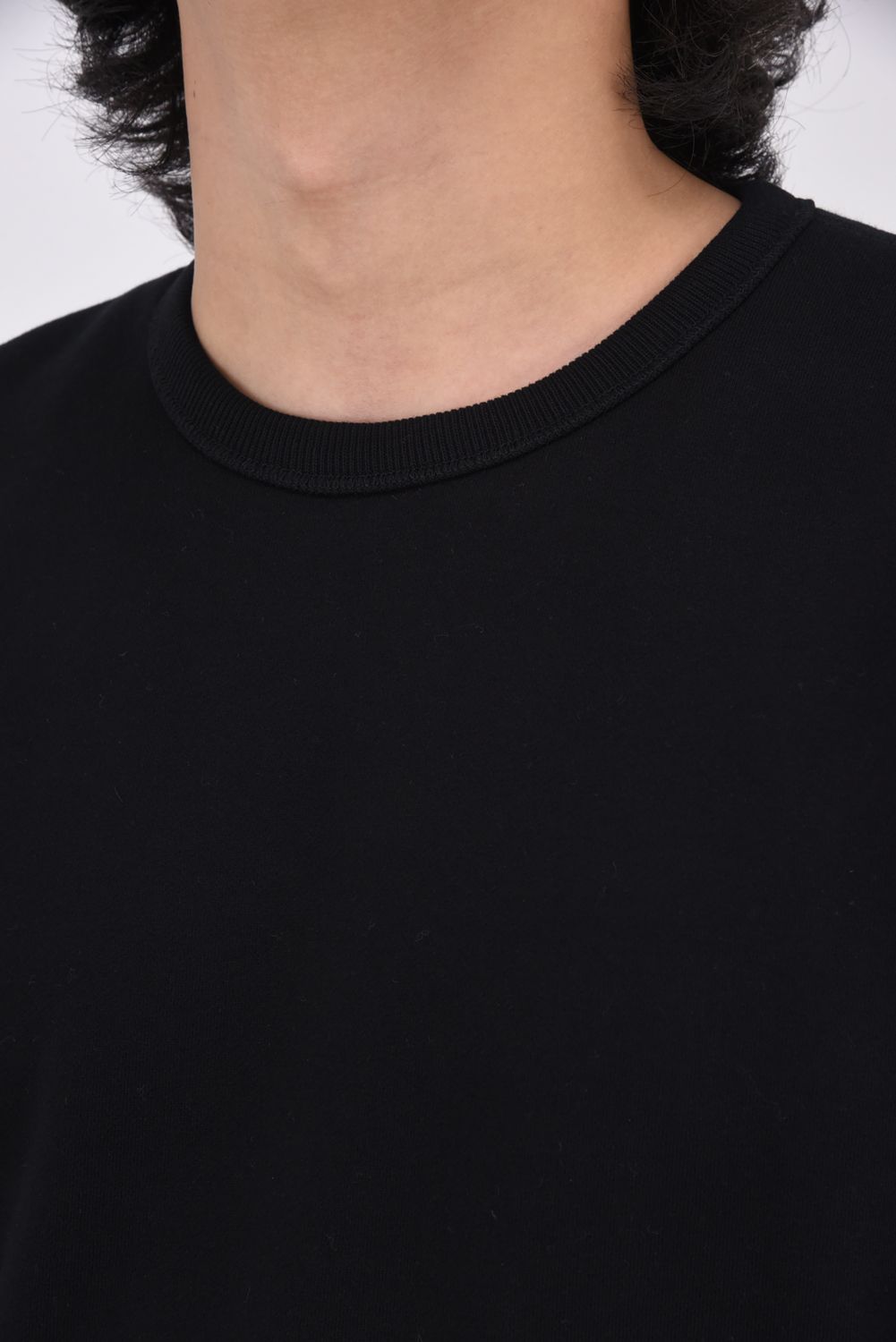 【国内正規品】 MIDWEIGHT TERRY CREWNECK / ミッドウェイト クルーネックスウェット ブラック
