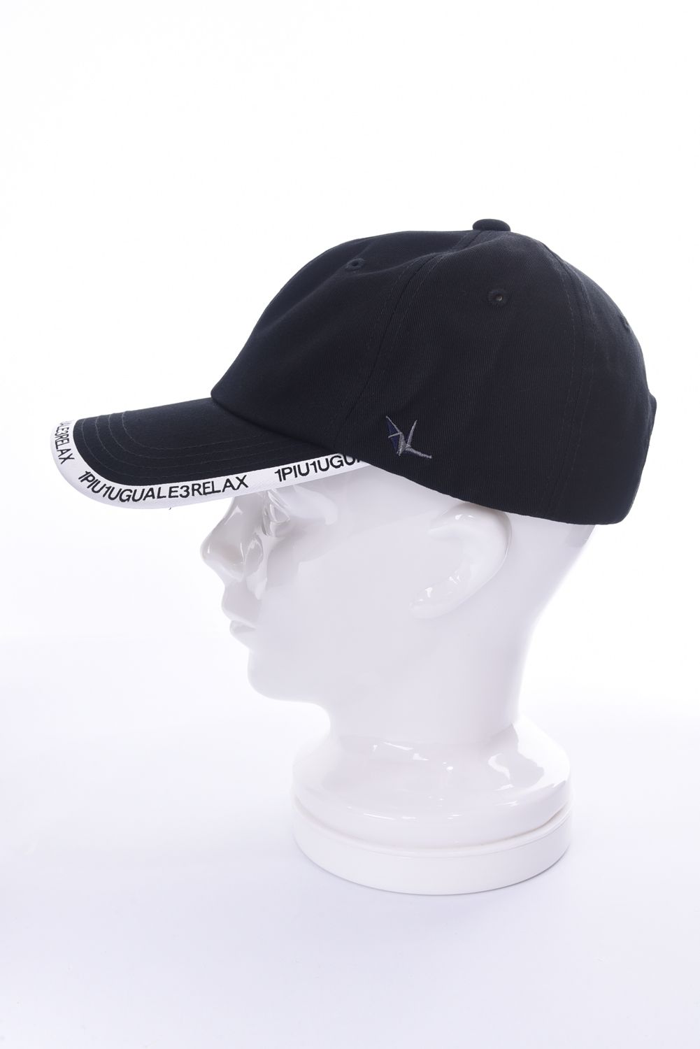 COLLAR LOGO CAP / カラーロゴ キャップ ブラック