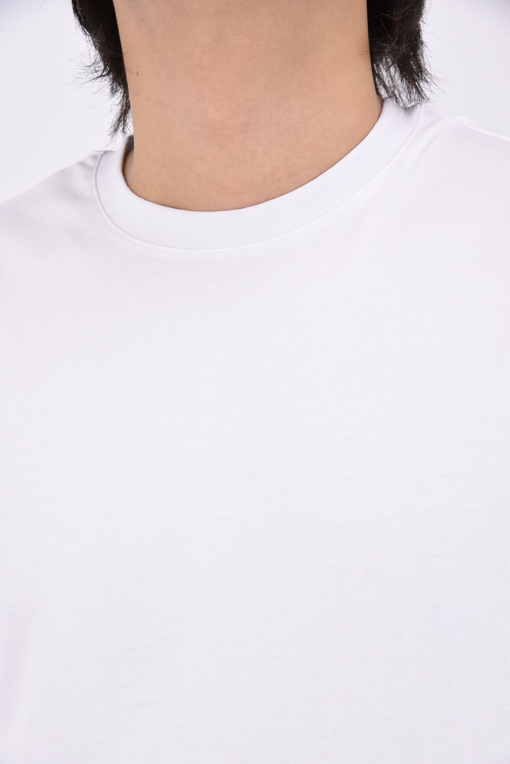 【26AW】 JEWELRY LOGO MERCERIZED LONG-SLEEVE T-SHIRT / ジュエリーロゴ マーセライズドコットン 長袖Tシャツ (ホワイト)