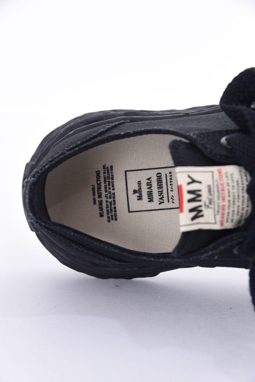 "PETERSON23" OG sole canvas Low-top Sneaker / ダックテイラー キャンバス ローカット ブラック/ブラック