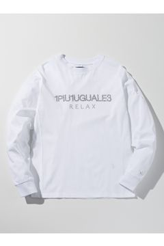 【26AW】 HOTFIX STUDS LOGO L/S T-SHIRT / スタッズロゴ ロングスリーブ Tシャツ (ホワイト) (8月上旬入荷予定)