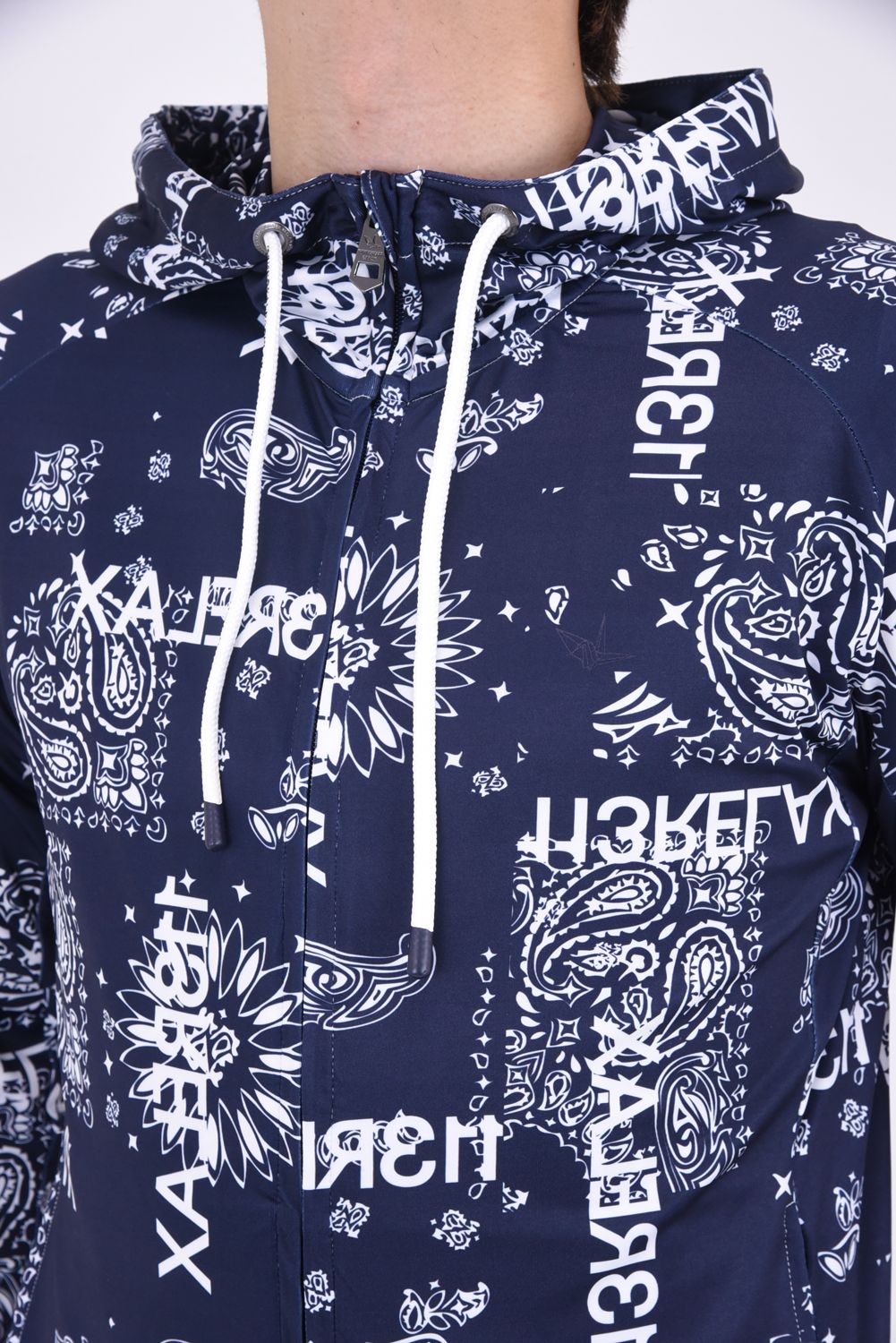 1PIU1UGUALE3 RELAX - ALOHA PAISLEY HOODIE / ペイズリー柄 ラッシュ