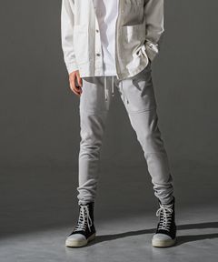 JT PT / ワンタック ラインパンツ (グレージュ) (8月上旬入荷予定) ※オーダー締切:5月23日(土)17時