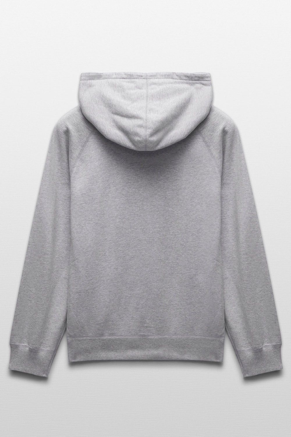 【国内正規品】【STANDARD FIT】 MIDWEIGHT TERRY ARCH LOGO HOODIE / ミッドウェイト アーチロゴ プルオーバーフーディー ヘザーグレー