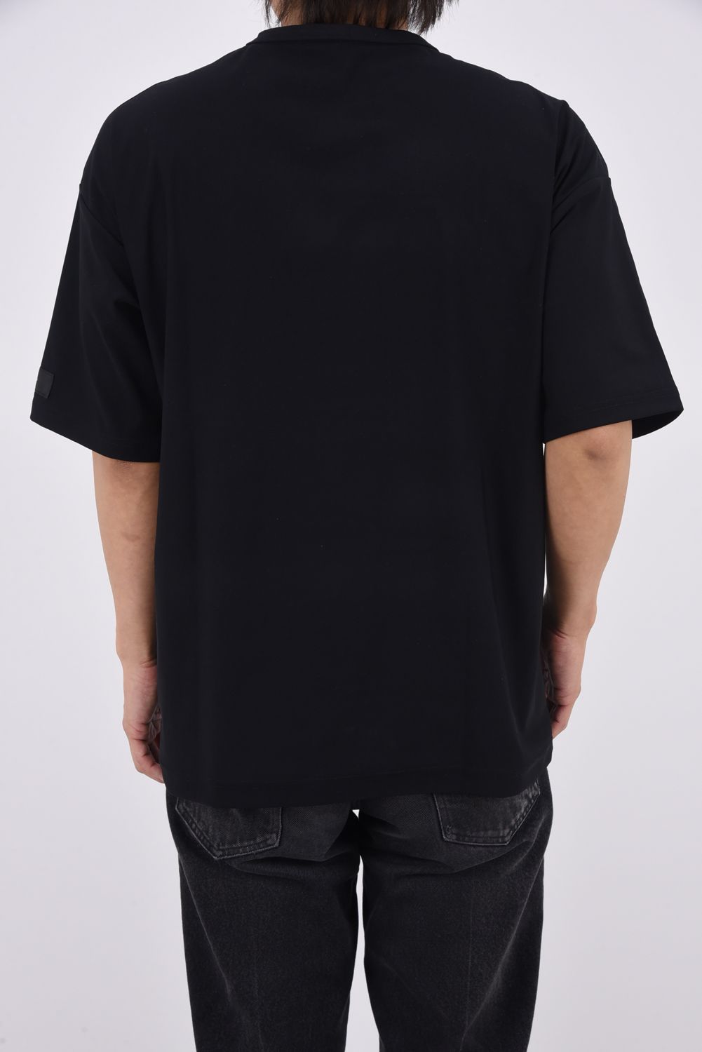 NYLON OVER  TEE / ナイロン オーバーサイズ Tシャツ （ブラック）