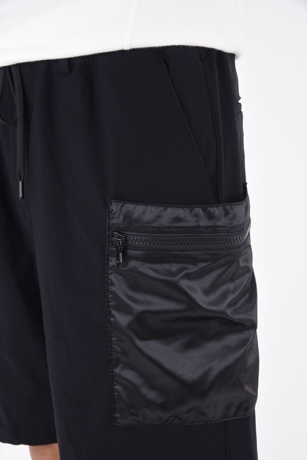 NYLON GR SHORTS / ナイロンギア ショートパンツ ブラック