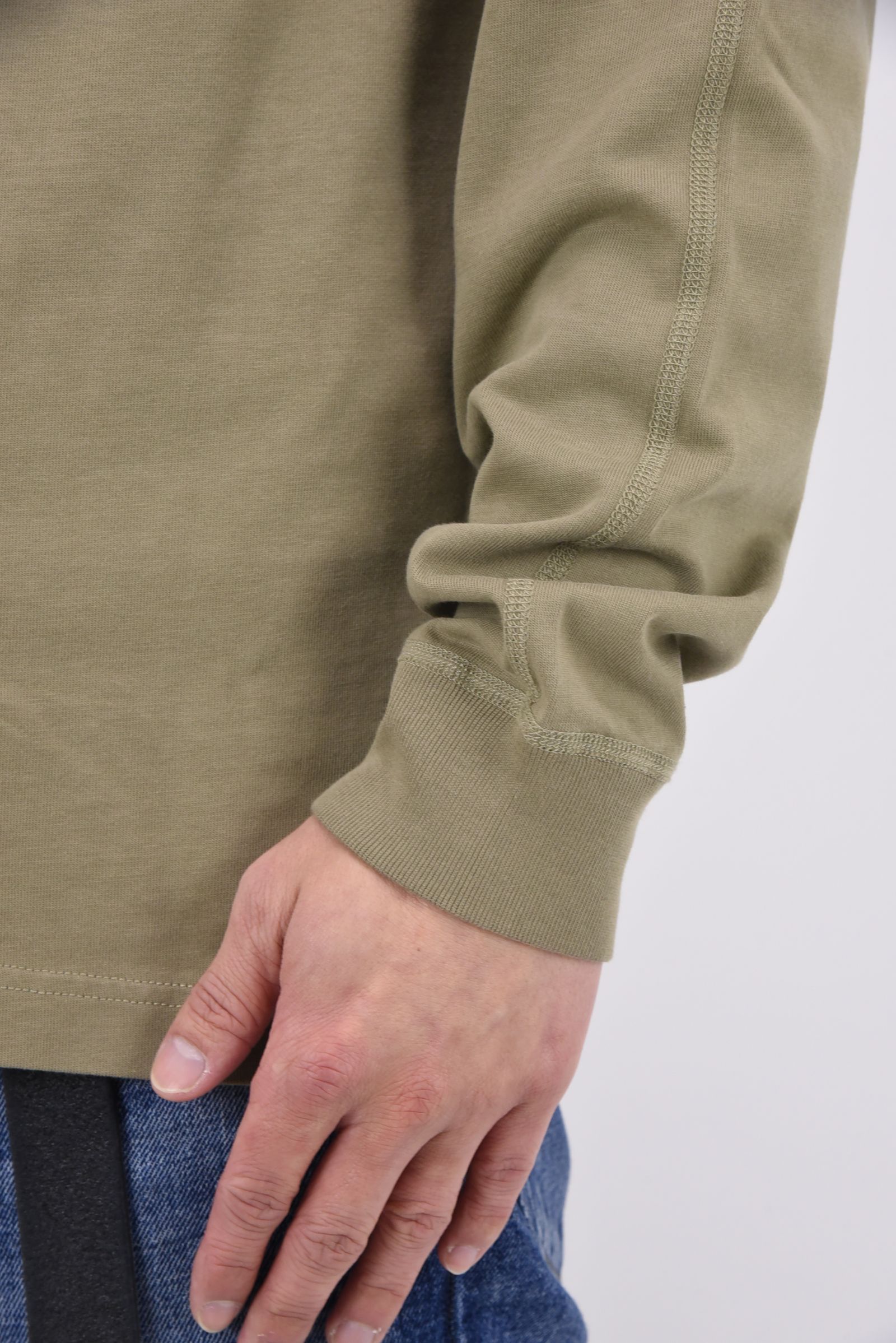 【国内正規品】 【STANDARD FIT】 MIDWEIGHT JERSEY LONG SLEEVE / ミッドウェイト ジャージ スタンダード 長袖Tシャツ サイプレス