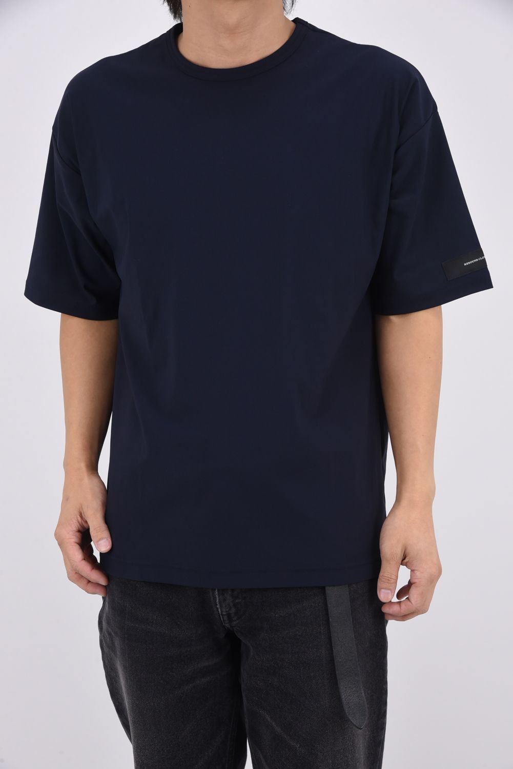 NYLON OVER  TEE / ナイロン オーバーサイズ Tシャツ （ネイビー）