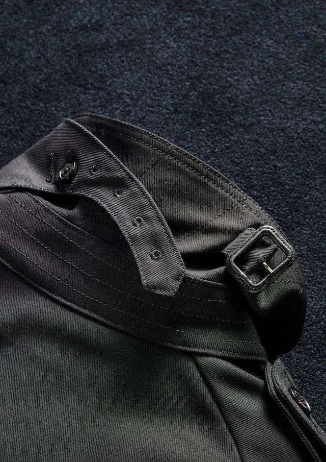 【BLACK MILITARY Vol.17】 FIRST TRENCH COAT BLACK (11月下旬入荷予定) ※オーダー締切 9/7(水)11:59迄