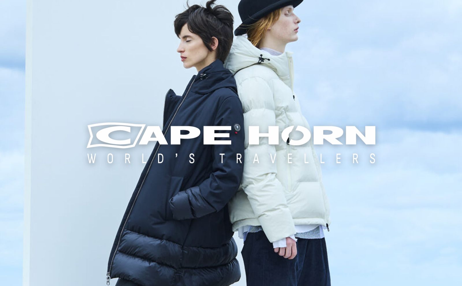 JacketCAPE HORN Fuerte ケープホーン ダウンジャケット メンズ