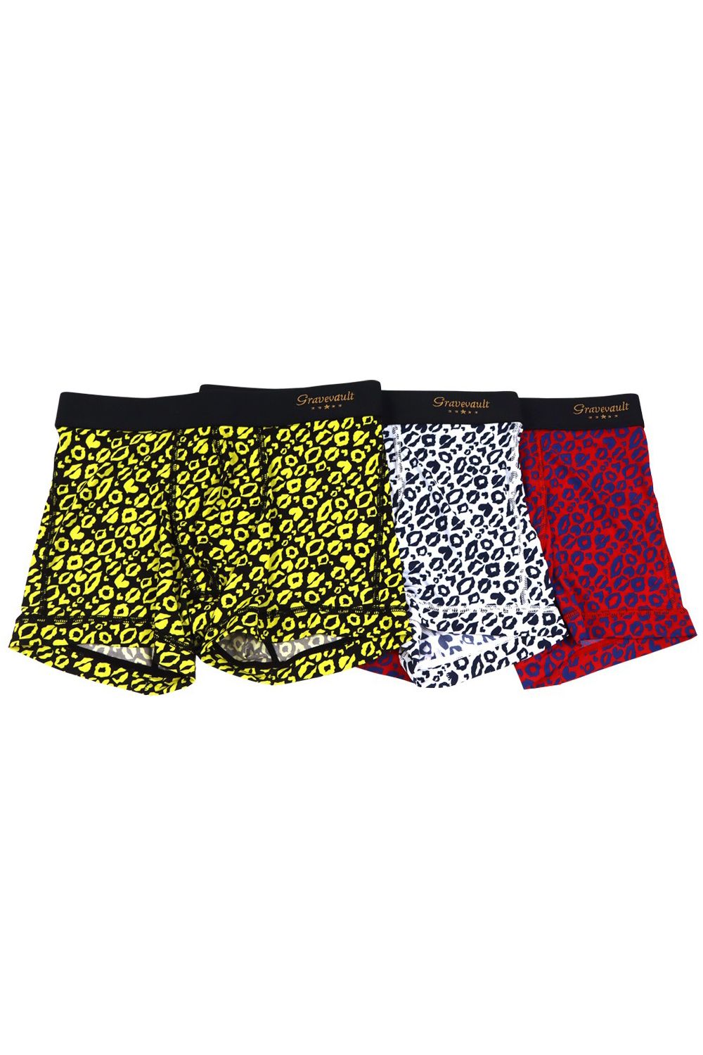 LIP MARKS Short Boxer - イエローマークス