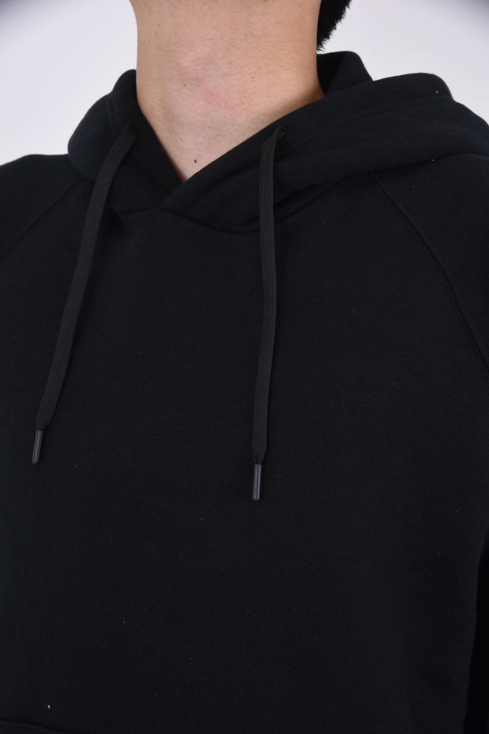 RW HOODIE / ワイドシルエット 裏毛 フーディー ブラック