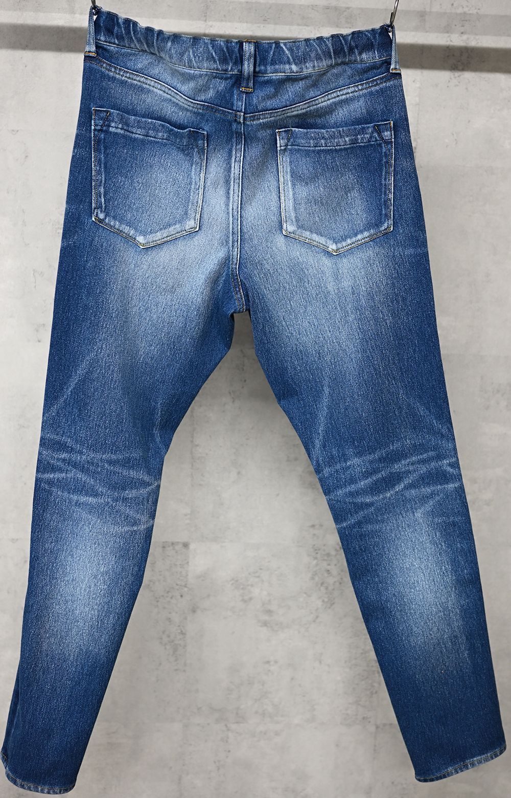 MICK DENIM JERSEY / 定番 デニム ジャージーンズ インディゴユーズド