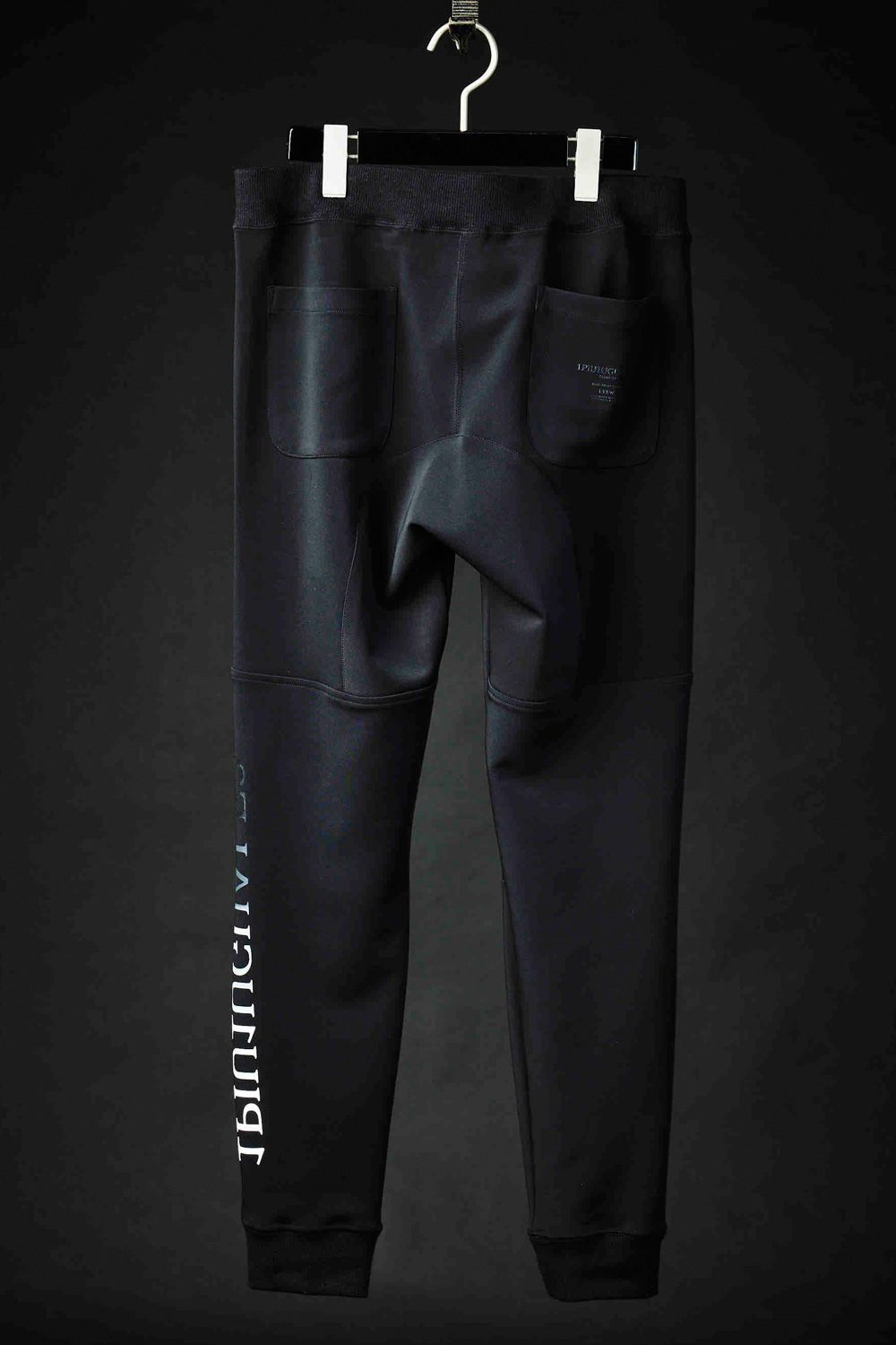 113SPORT HYPER JERSEY BIKER RIB / ジャージー バイカー リブパンツ ブラック