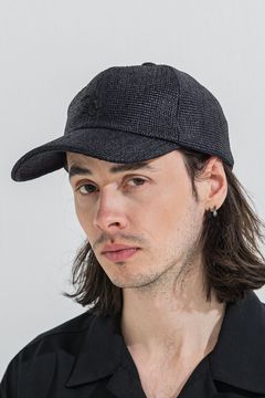 STRAW MESH LOW CAP / ストローメッシュ ローキャップ ブラック