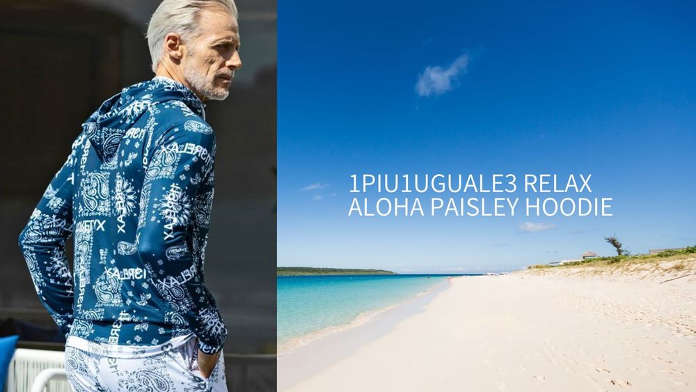 ラッシュガードなのに普段着として着れる！？ 毎年即完売続出！"水陸両用”ALOHA PAISLEY set up