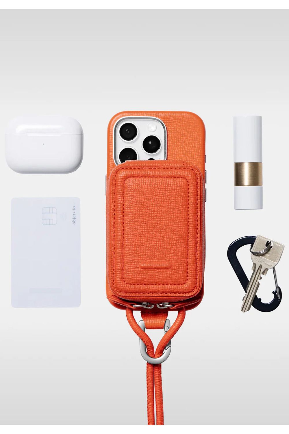 objcts.io - STRAPPED-ACCESSORY-MICROBAG / ストラップ付き