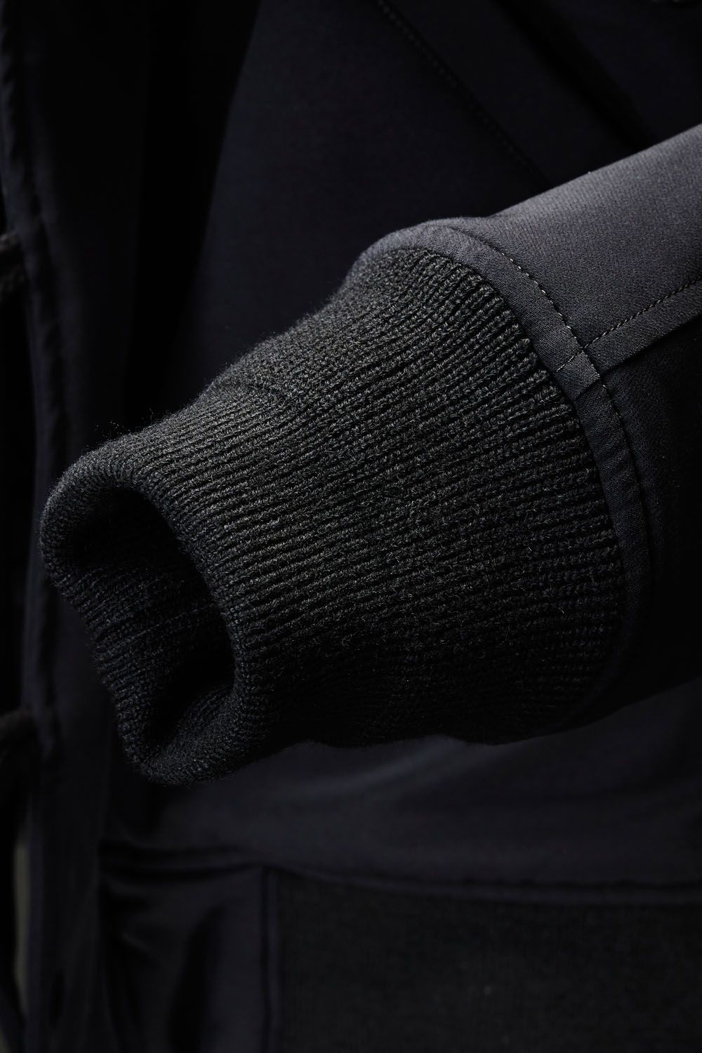 【BLACK MILITARY Vol.23】 STRETCH MAT DOUBLE CLOTH / BLACK (12月頃入荷予定) ※オーダー締切 8/22 (木)11:59迄