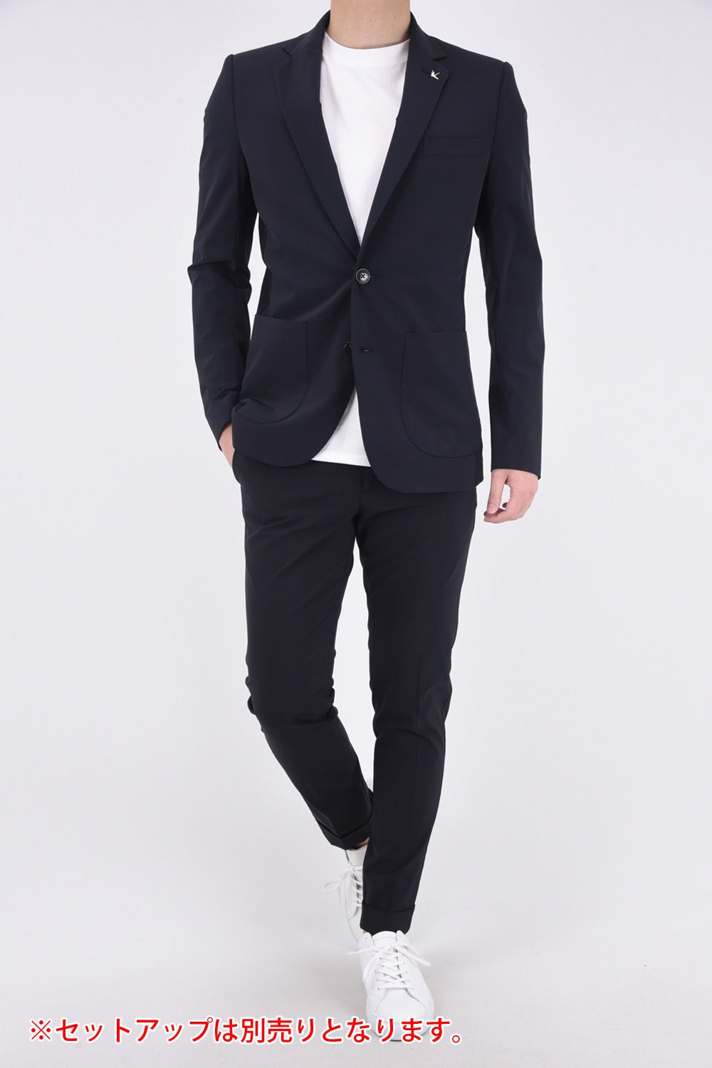 【未使用品】1PIU1UGUALE3 リブスラックスパンツ サイズ6 1PIU1UGUALE3 - RIB SLACKS / 定番 リブスラックスパンツ
