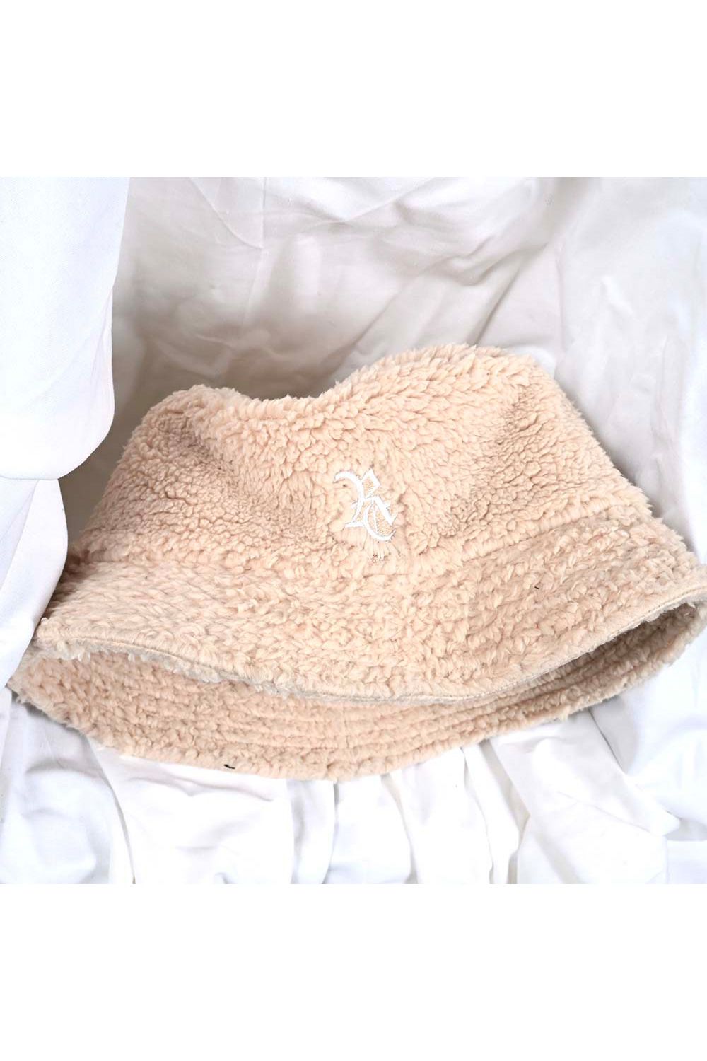 BOA BUCKET HAT / ボアアバケットハット (ベージュ) (12月上旬入荷予定) ※オーダー締切：9月1日(月)18:00