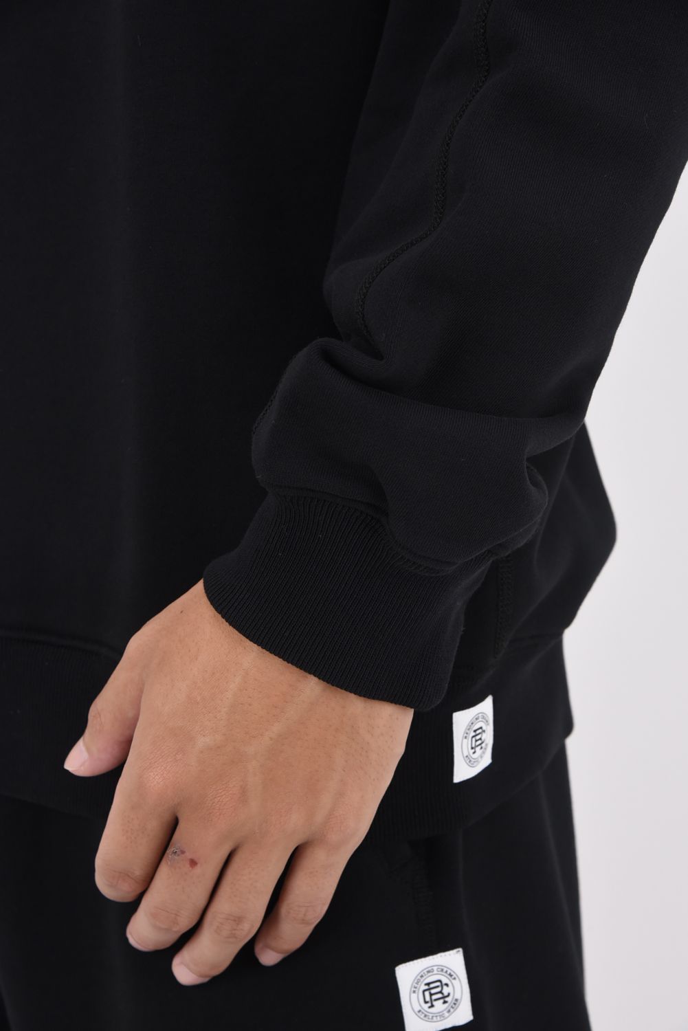 【国内正規品】 MIDWEIGHT TERRY CREWNECK CLASSIC/ ミッドウェイト クルーネックスウェット クラシックフィット ブラック