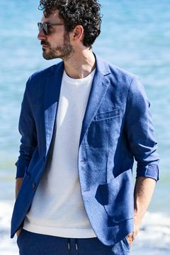 TECLINO JACKET / テックリーノ ドライタッチ ジャケット (ブルー)