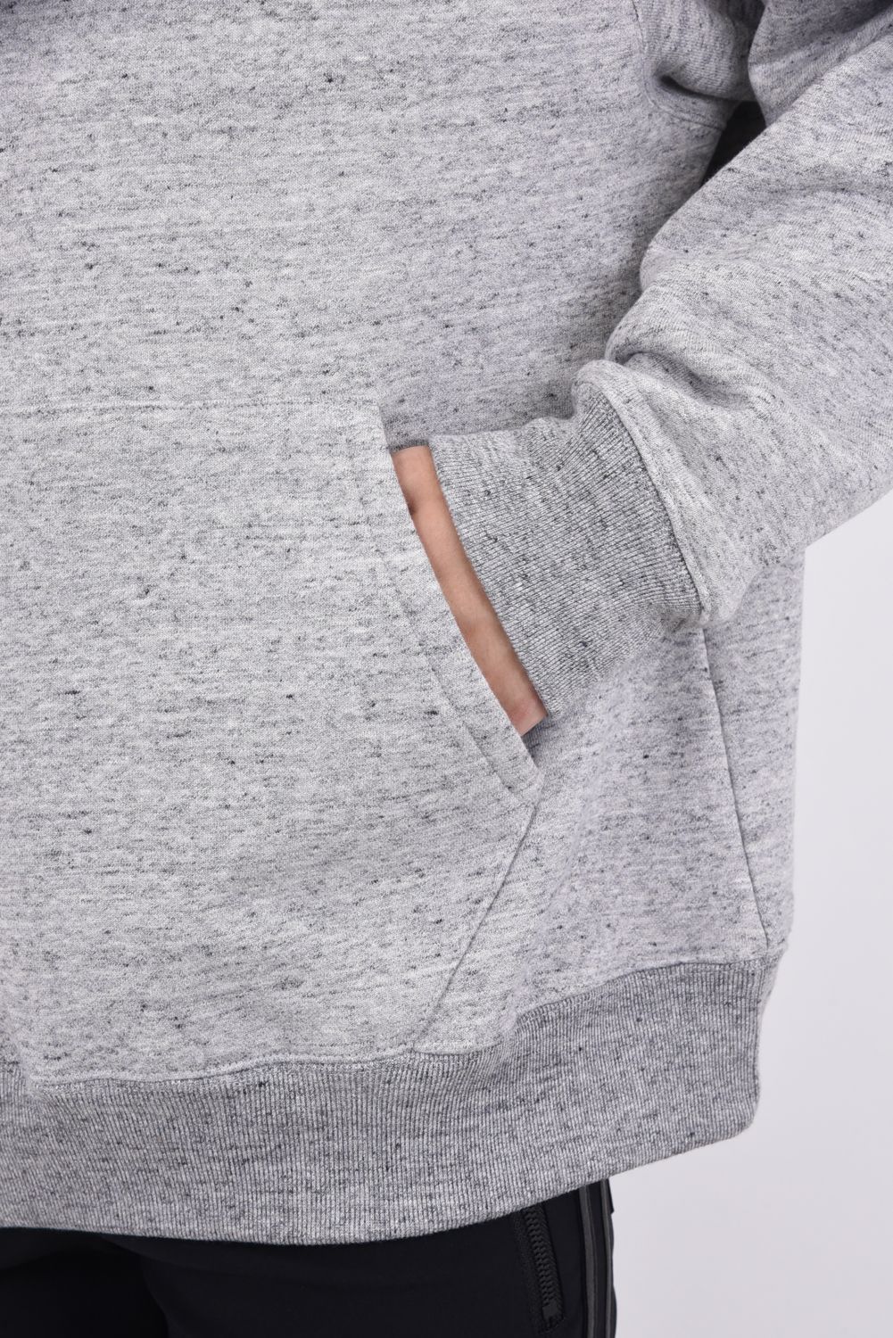 RW HOODIE / ワイドシルエット 裏毛 フーディー グレー