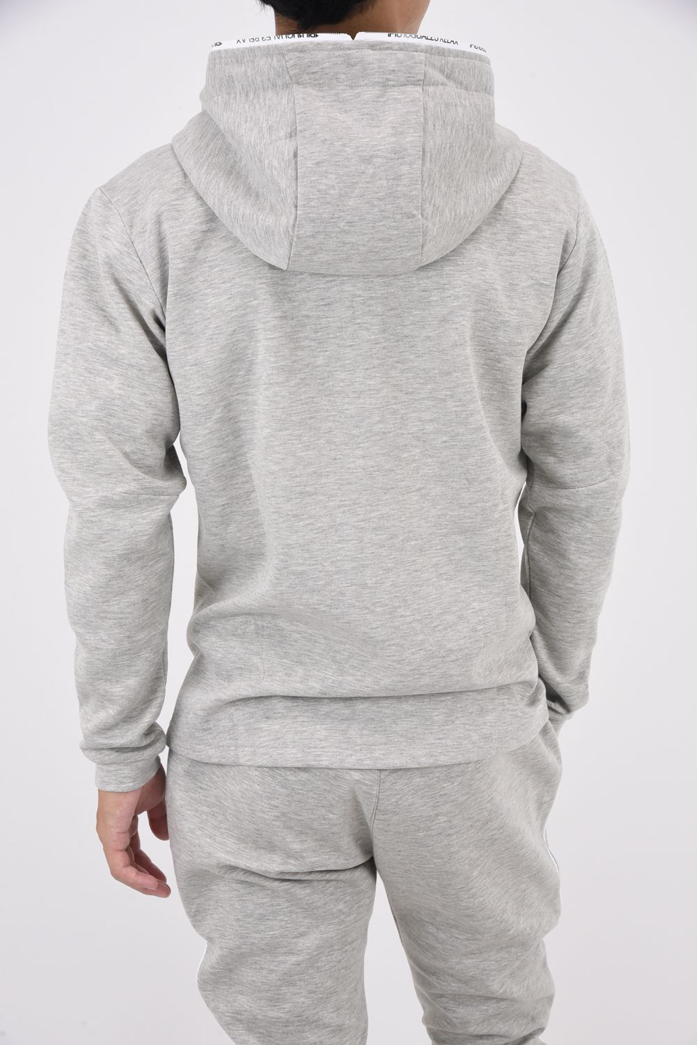 PIPING LINE HOODIE / パイピング ライン フーディ グレー