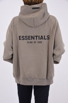 FOG ESSENTIALS - PULL OVER HOODIE BLACK LOGO / 裏起毛 バック  