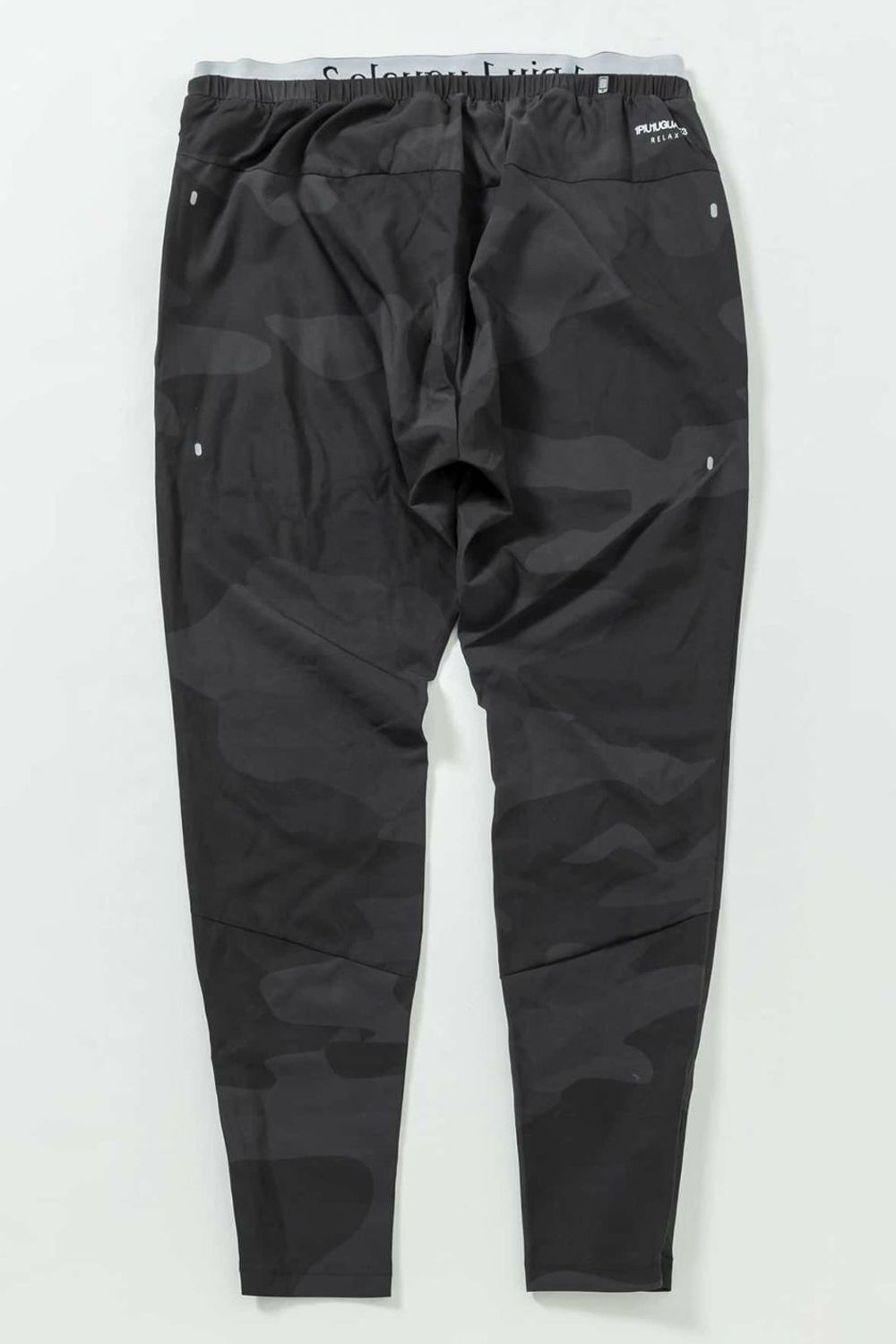CAMO LIGHT LONG PANTS / カモフラ柄 ライトロングパンツ ブラック