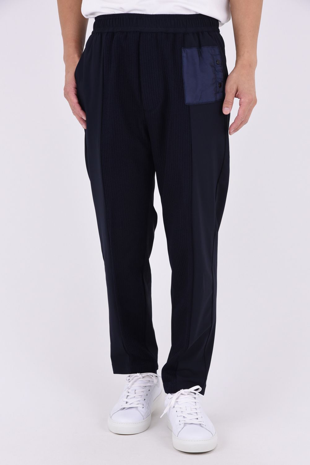 【26AW】 JUAN PANT / ハイブリッド ロングパンツ (ブルーネイビー)