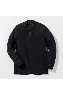 【+phenix】 GTX NO COLLAR JACKET / GTX ノーカラージャケット (ブラック) (9月中旬入荷予定)