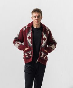 COWICHAN  / カウチン セーター (ワイン) (11月中旬入荷予定) ※オーダー締切:9月7日(月)17時