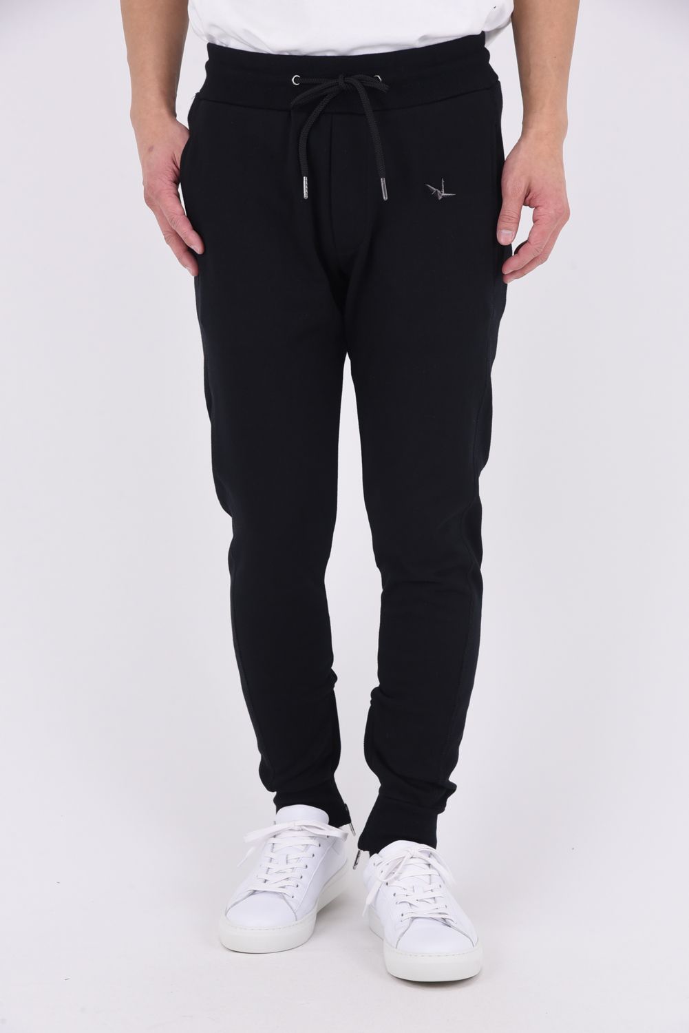 【26SS】 LUXURIOUS ZIP JOGGER PANTS / 裾ファスナー ジョガーパンツ (ブラック)