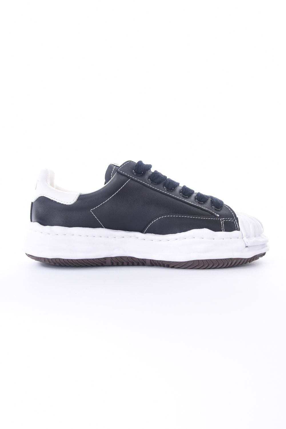 "BLAKEY" OG Sole Leather Low-top Sneaker / オリジナルソール レザーローカットスニーカー ブラック / ホワイト