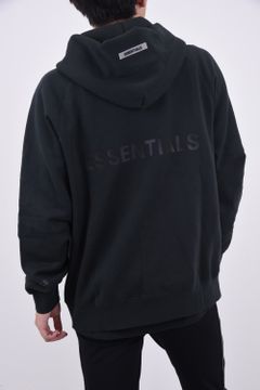 FOG ESSENTIALS - ESSENTIALS BACK LOGO FULLZIP HOODIE / 裏起毛  