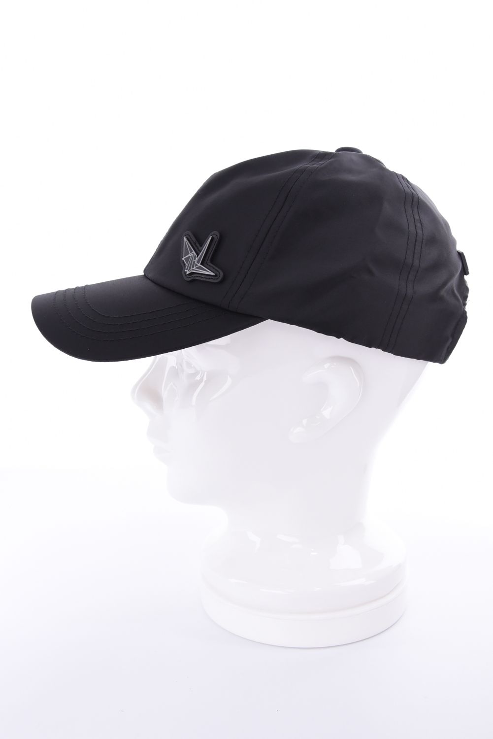 【26AW】 METAL PATCH NYLON CAP / メタルパッチ ナイロン キャップ (ブラック)