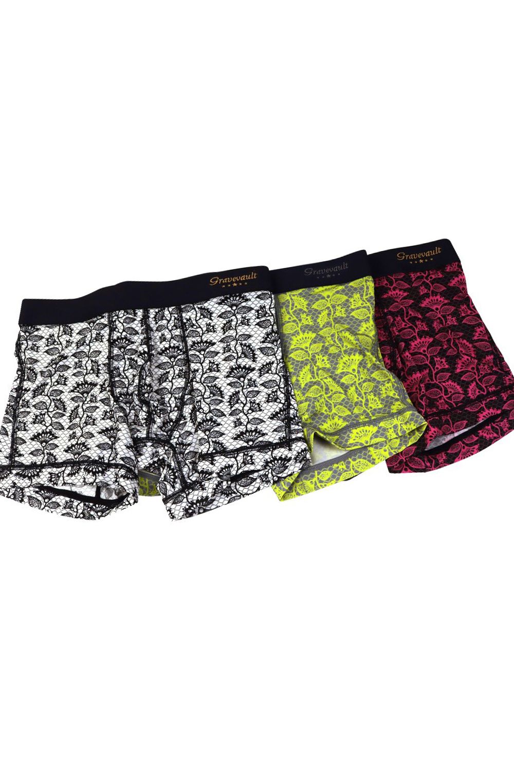 Barbed Flower Short Boxer - モードピンク