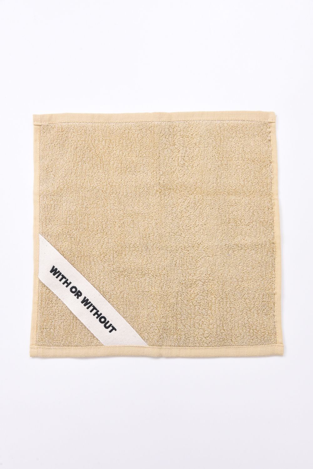 Hand Towel / シルク混 ハンドタオル (ベージュ)