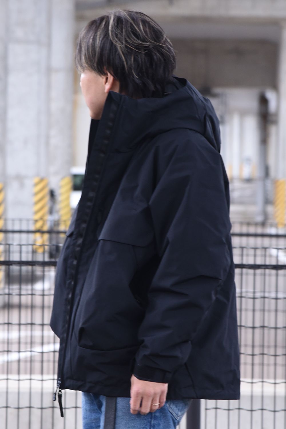 FISHERMANS DOWN JACKET / ゴアテックス フィッシャーマンズダウンジャケット (オブシディアンブラック)