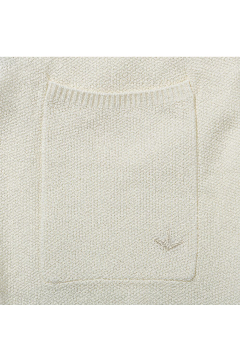 【26SS】 PARTIAL FOIL PRINT SHORTS KNIT / 箔プリント ニットショーツ (ホワイト) (2月上旬入荷予定)