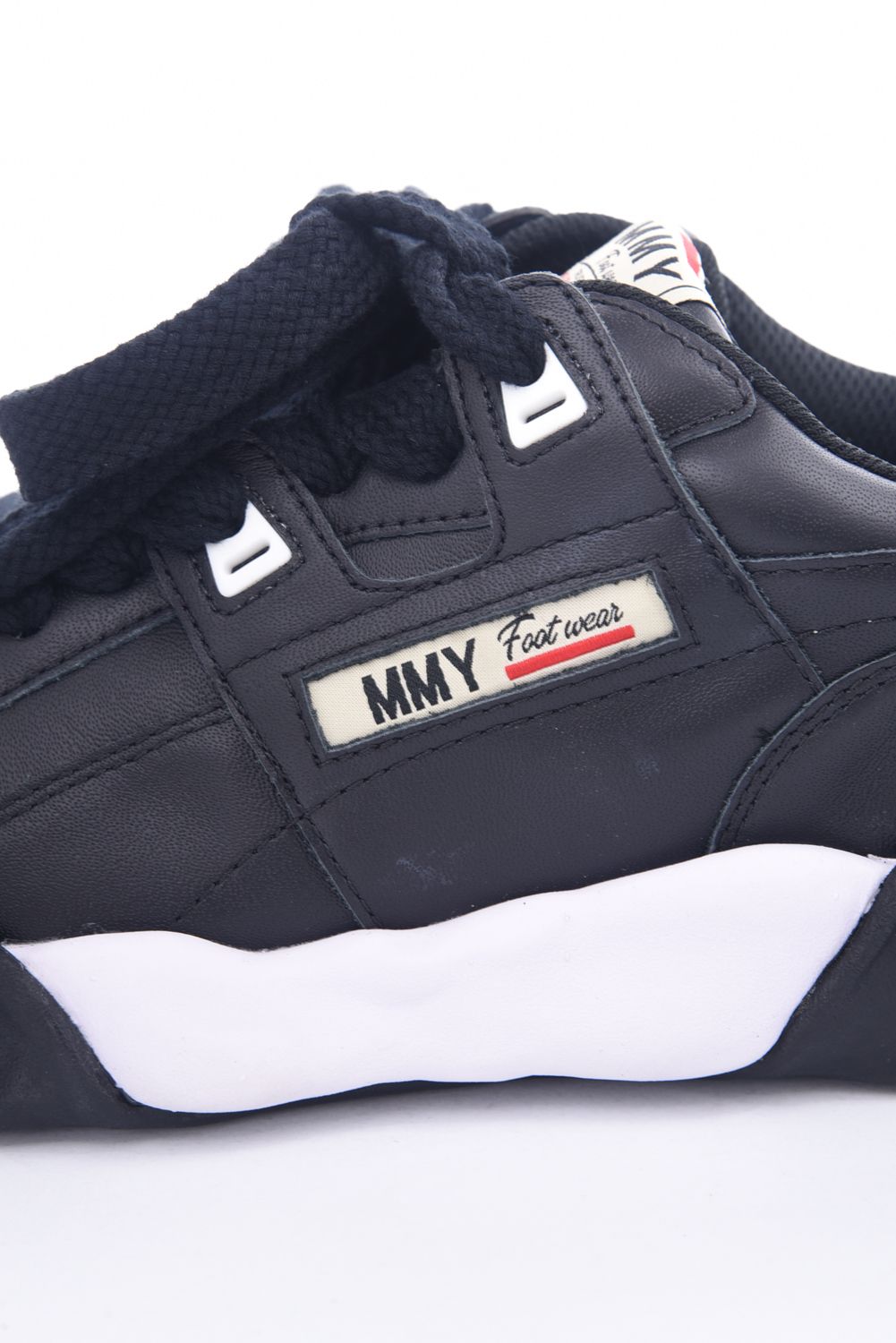 "PARKER" OG Sole Leather Low-top Sneaker / オリジナルソール レザー ローカットスニーカー ブラック