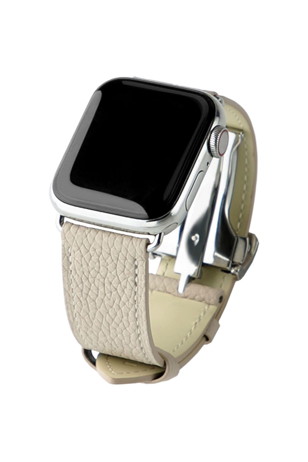 Apple Watch Leather Band / Apple Watchレザーバンド ベージュ / シルバー