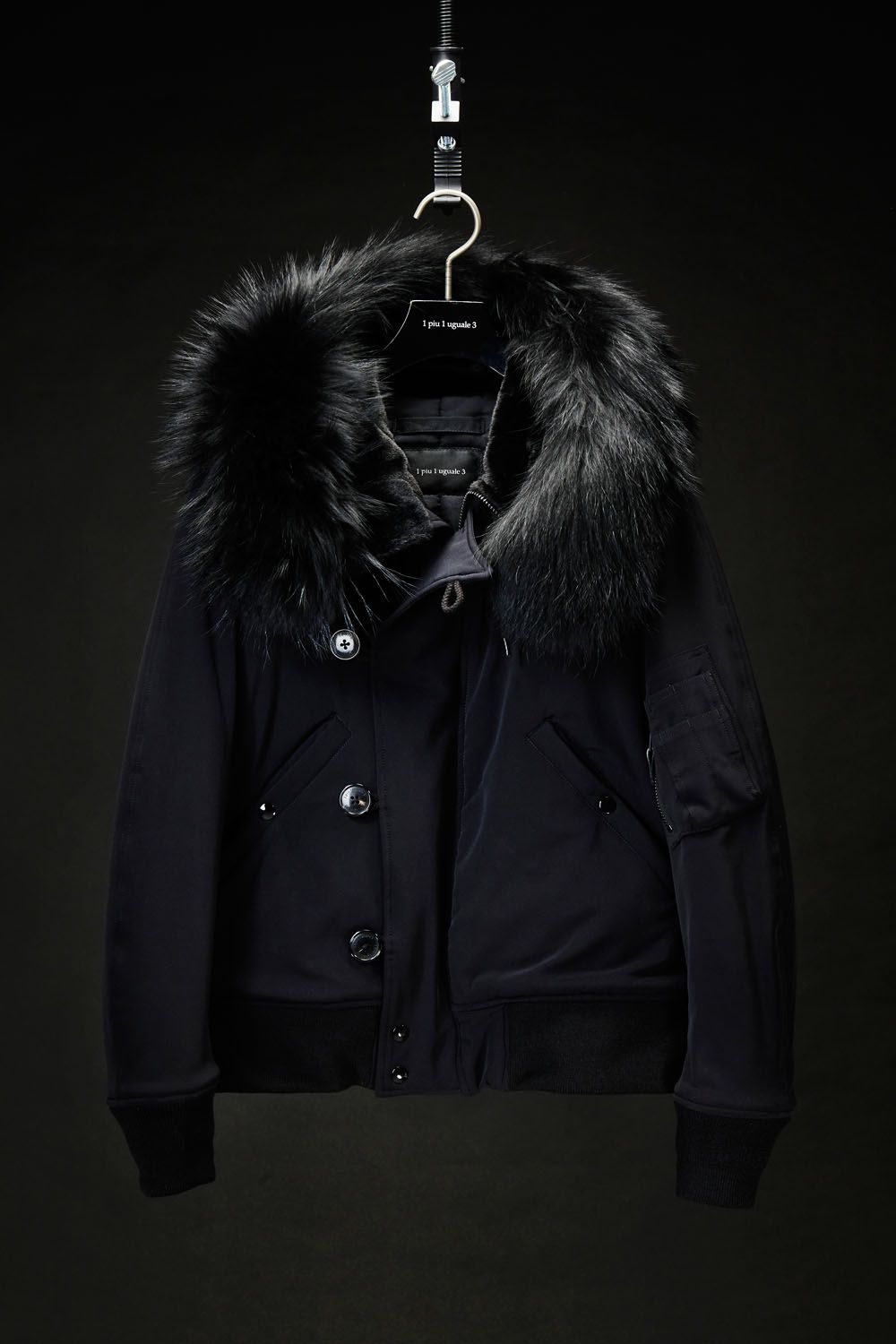 【BLACK MILITARY Vol.23】 STRETCH MAT DOUBLE CLOTH / BLACK (12月頃入荷予定) ※オーダー締切 8/22 (木)11:59迄