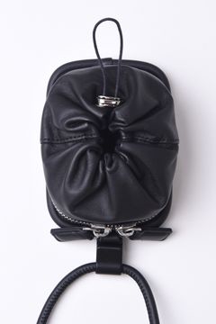 EXCHANGE-SHOULDER-PURSE-SET / ストラップ付き MagSafe対応 ショルダーコンポジションパース(ブラック)