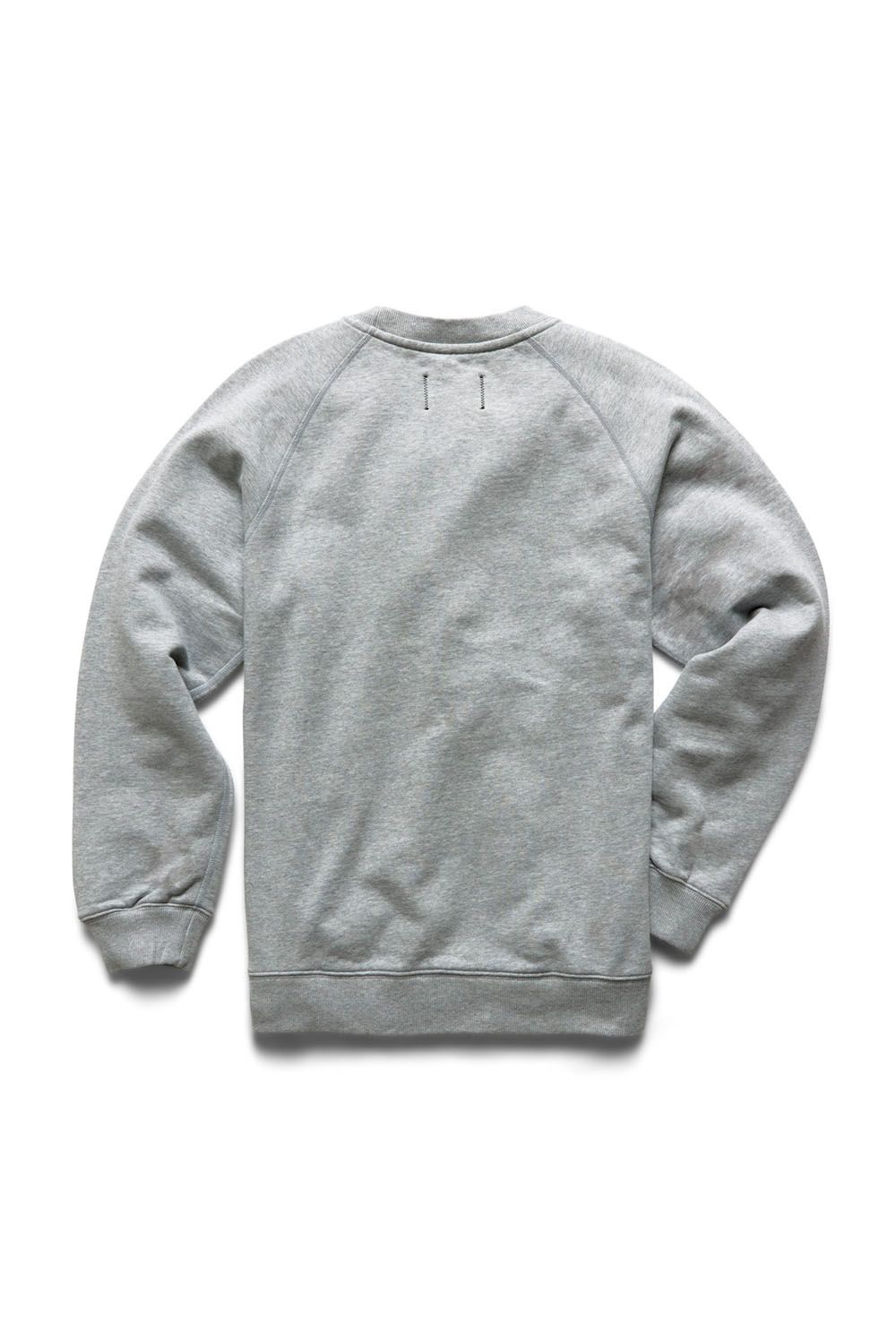 【国内正規品】 MIDWEIGHT TERRY CREWNECK CLASSIC/ ミ゙ッドウェイト クルーネックスウェット クラシックフィット ヘザーグレー