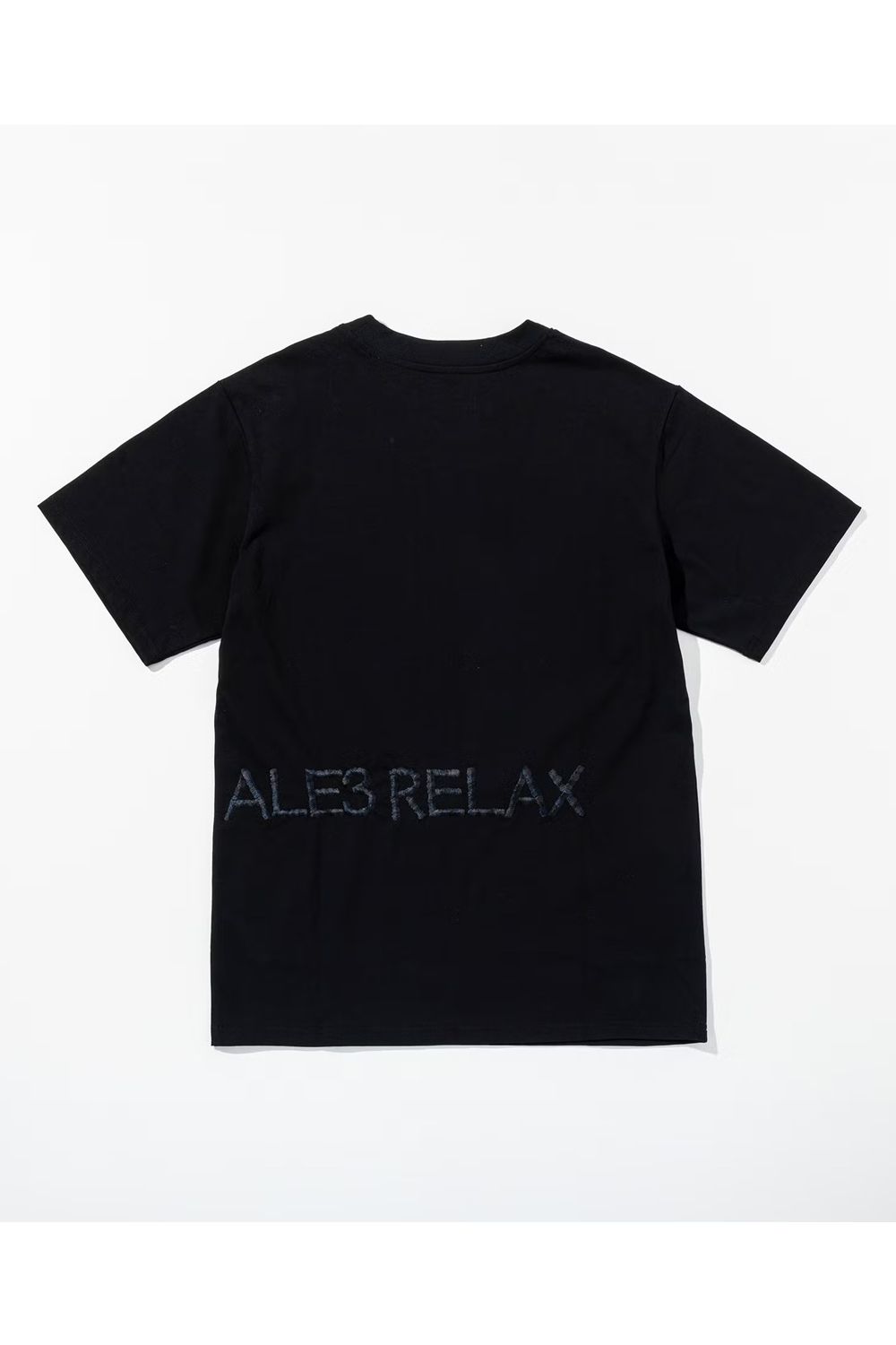 【26SS】 HAND EMBROIDERED LOGO T-SHIRT / ブランドロゴ刺繍 Tシャツ (ブラック)